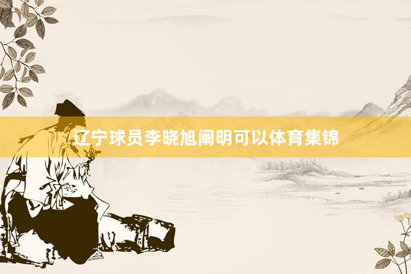 辽宁球员李晓旭阐明可以体育集锦