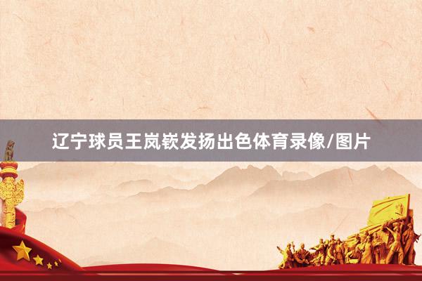 辽宁球员王岚嵚发扬出色体育录像/图片