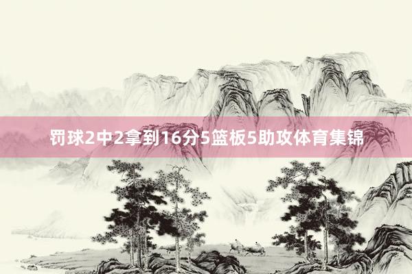 罚球2中2拿到16分5篮板5助攻体育集锦