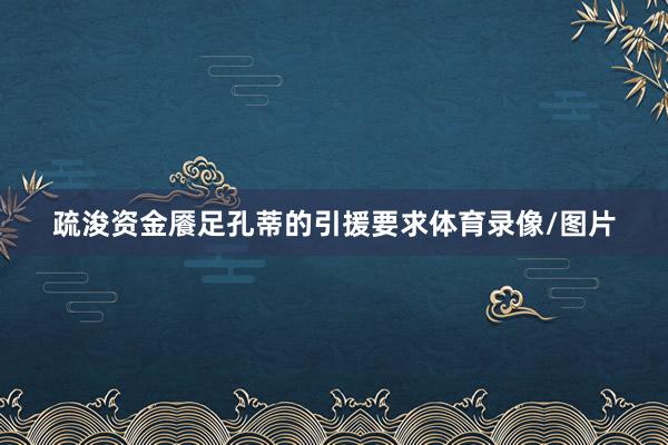 疏浚资金餍足孔蒂的引援要求体育录像/图片
