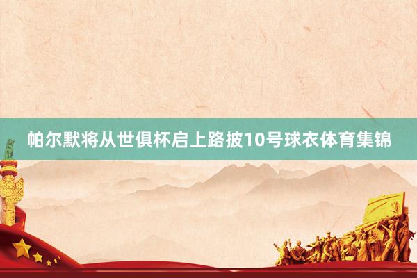 帕尔默将从世俱杯启上路披10号球衣体育集锦