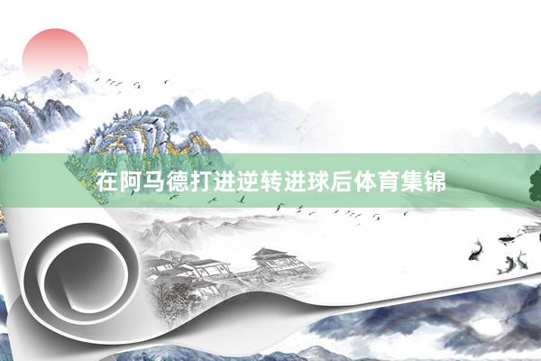 在阿马德打进逆转进球后体育集锦
