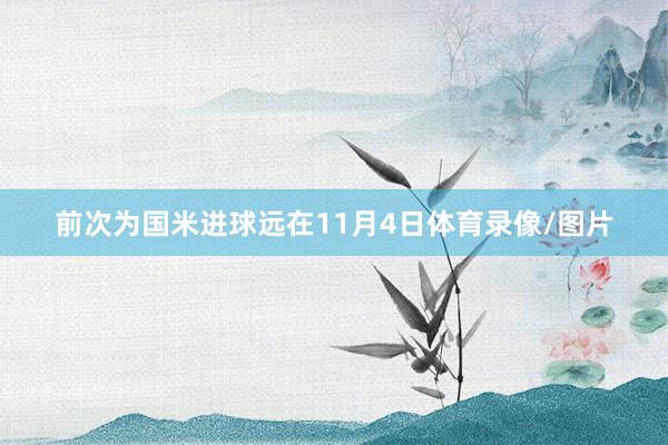 前次为国米进球远在11月4日体育录像/图片