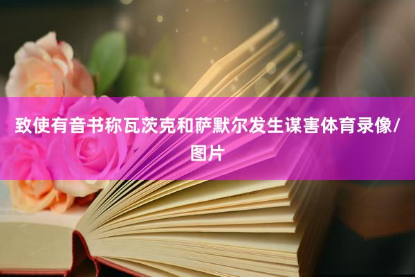 致使有音书称瓦茨克和萨默尔发生谋害体育录像/图片
