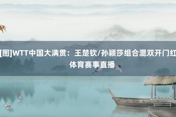 [图]WTT中国大满贯：王楚钦/孙颖莎组合混双开门红    体育赛事直播