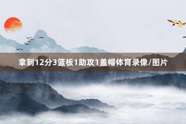 拿到12分3篮板1助攻1盖帽体育录像/图片