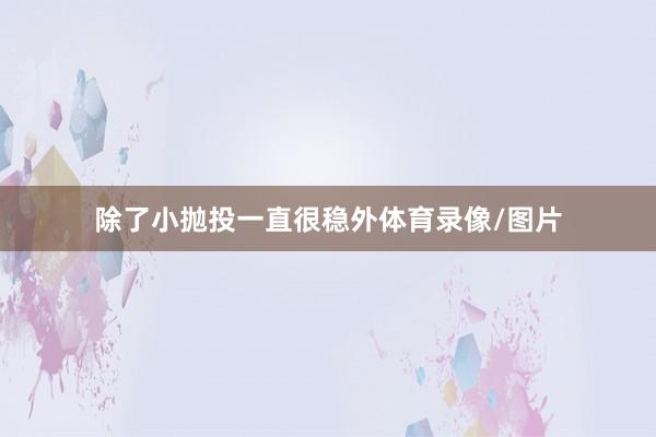 除了小抛投一直很稳外体育录像/图片