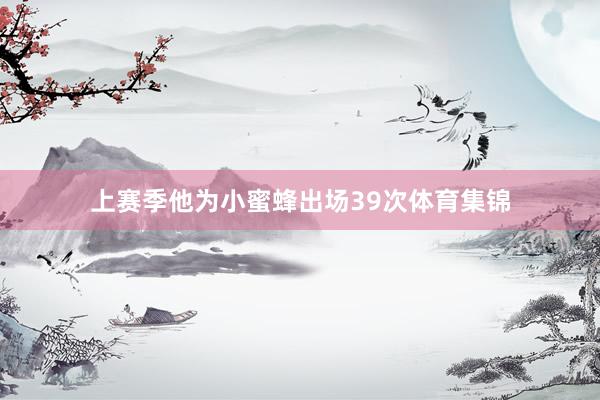 上赛季他为小蜜蜂出场39次体育集锦