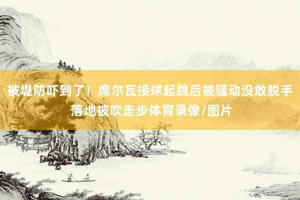 被堤防吓到了！席尔瓦接球起跳后被骚动没敢脱手 落地被吹走步体育录像/图片