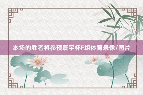 本场的胜者将参预寰宇杯F组体育录像/图片