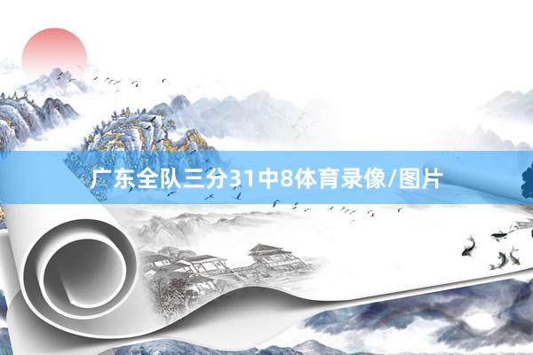 广东全队三分31中8体育录像/图片